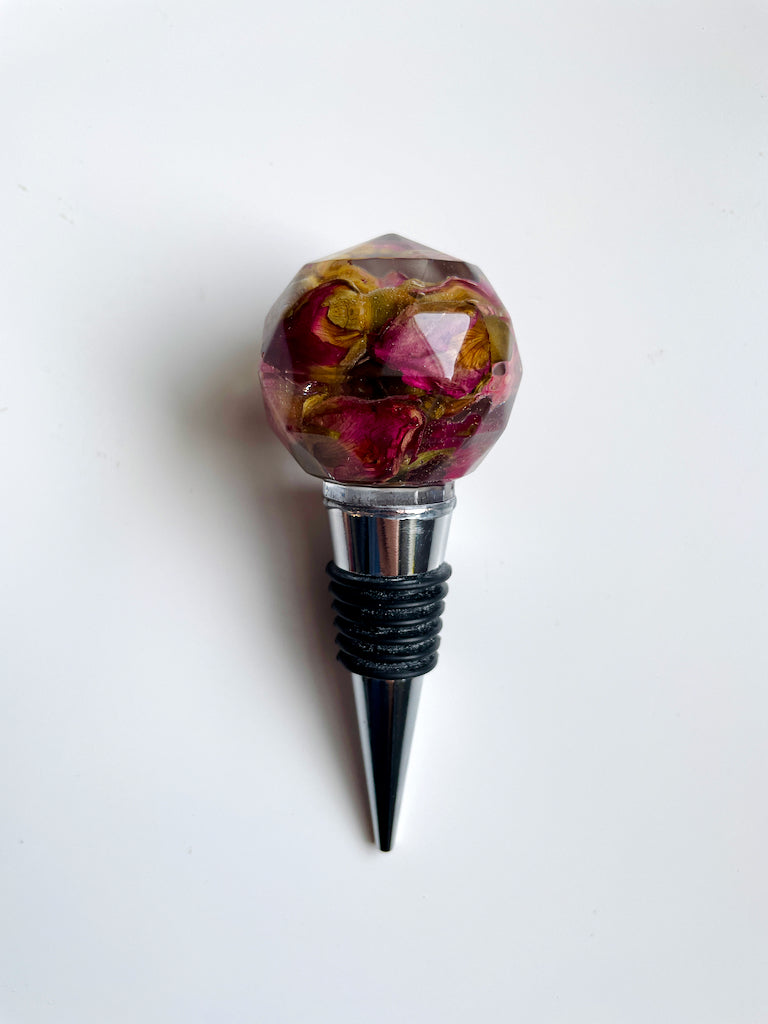 Rosebuds Wine Stopper