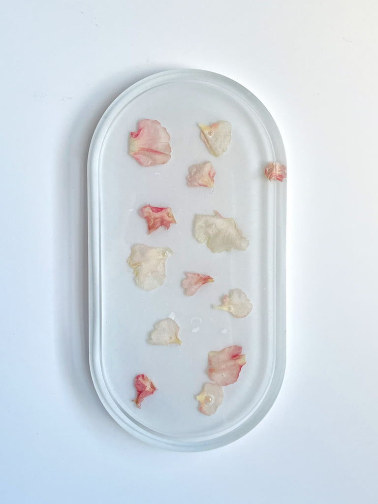 Pink Carnation Trinket Tray