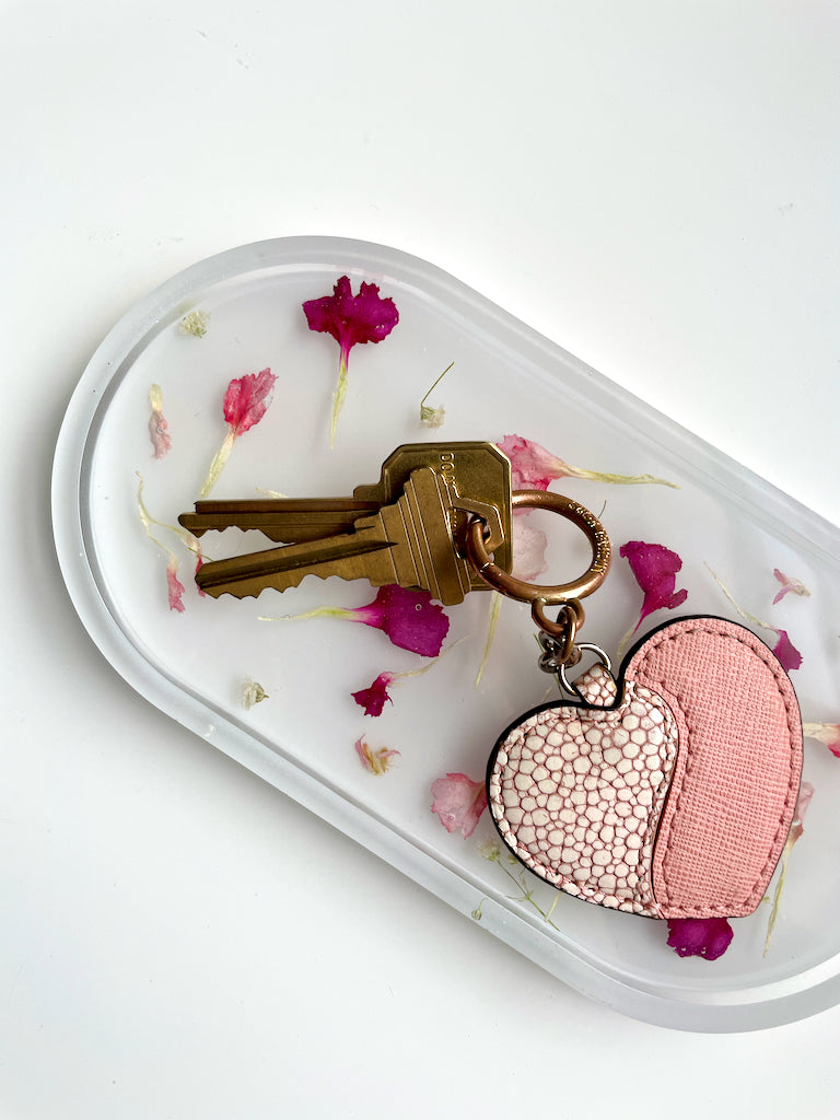 Pink Carnation Trinket Tray