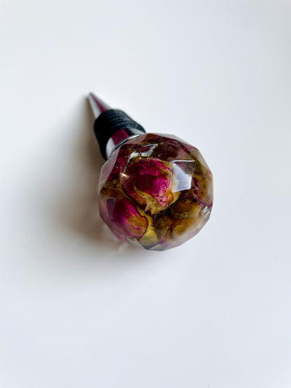 Rosebuds Wine Stopper