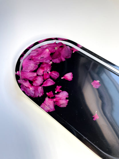 Pink Carnation Trinket Tray